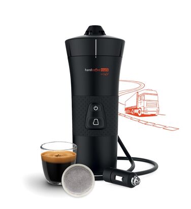 Handpresso Handcoffee Truck 21010: Кавомашина для вантажівок 24V | Сумісна з Senseo Pads