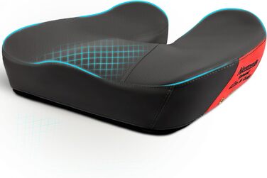 Велике сидіння з піною з пам'яті, ергономічна подушка для офісного крісла для полегшення тиску, подушка для полегшення болю в ішіасі з протиковзкими гумовими точками, дихаюча подушка для ігрового крісла (чорний)