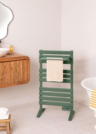 Електричний нагрівач для рушників CREATE / WARM 500W з підставками, 103x55x5 см, термостат, низьке споживання