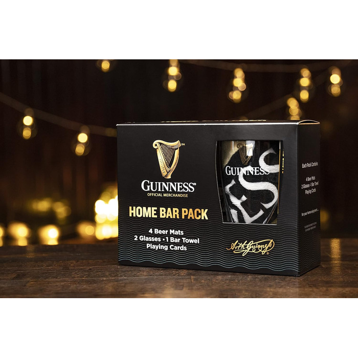 Подарунковий набір Guinness Bar – Оригінальний ірландський набір для справжніх поціновувачів