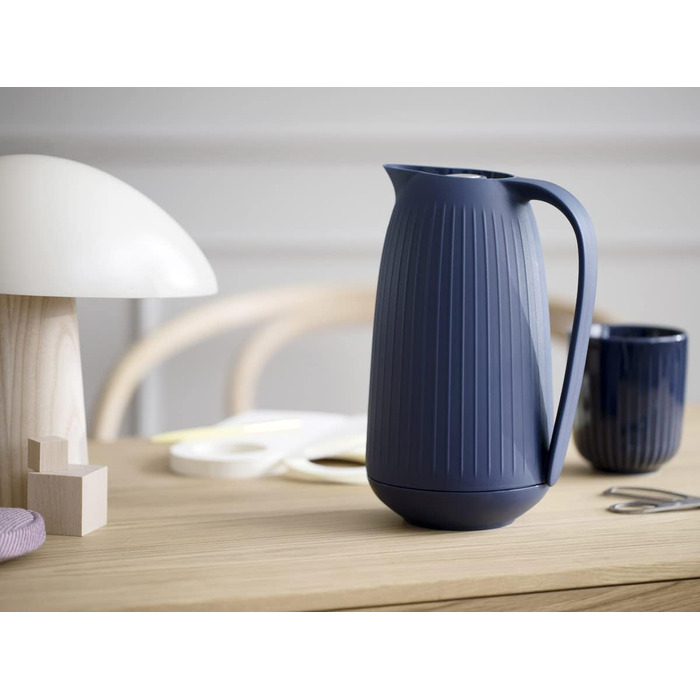 Термос Kähler Isolierkanne 1,0 л Hammershøi для чаю та кави, білий (1000 мл)