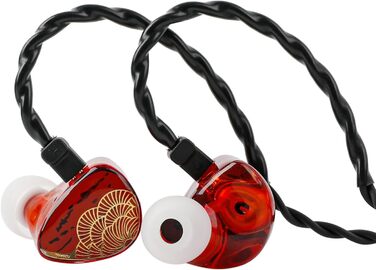 Внутрішньоканальний монітор LINSOUL TANGZU x HBB XuanNv, 2 динамічних динаміка HiFi IEM, знімний 2-контактний кабель