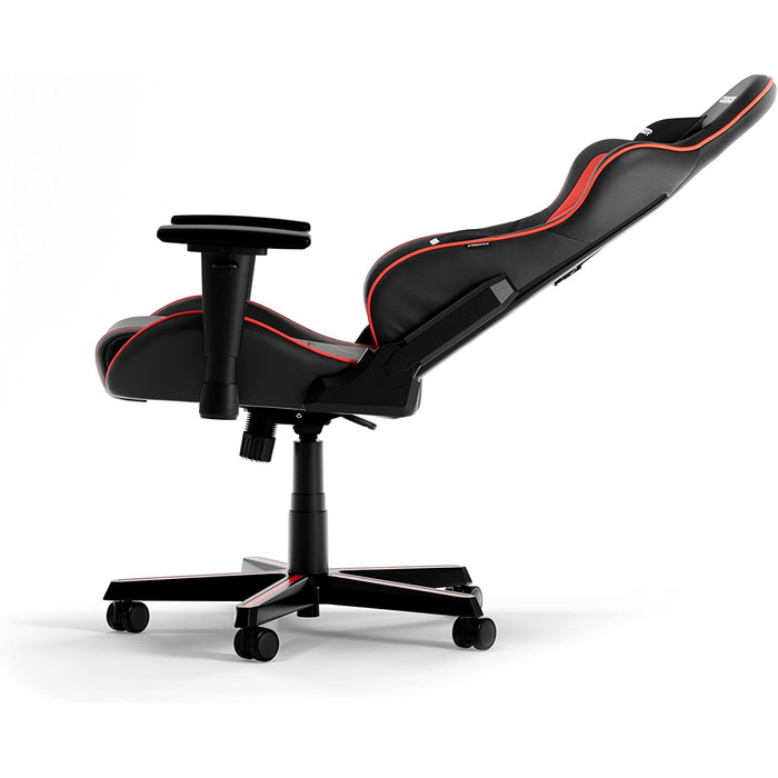 Ігрове крісло DXRacer FORMULA L, шкіра ПВХ, чорний/червоний