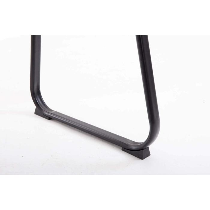 Крісло для відвідувачів Canada B з м'яким сидінням та тканинним покриттям. Зручне крісло для зони очікування з підлокітниками та металевим каркасом, колір: коричневий