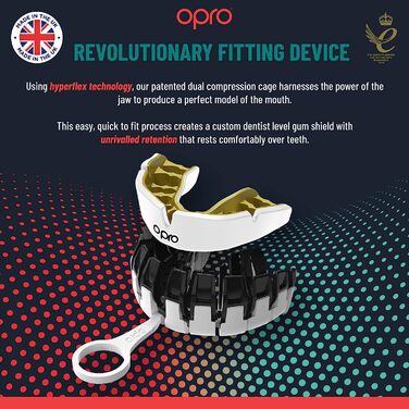 Захисні капи OPRO Instant Custom-Fit, революційна технологія індивідуальної підгонки для максимального комфорту і захисту, захисні капи для регбі, боксу, хокею, бойових мистецтв (США )