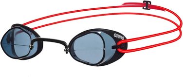 Плавальні окуляри унісекс для арени Swedix дзеркальні плавальні окуляри універсальний чорний (димчасто-червоний)