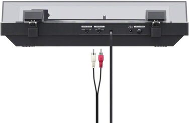 Програвач вінілу Sony PS-LX310BT з Bluetooth, автостартом та алюмінієвим диском, чорний