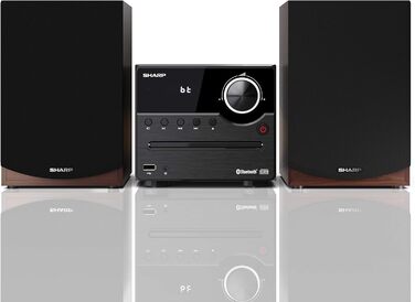 Компактна система SHARP XLB520D, 40 Вт, DAB/FM, Bluetooth, коричневий