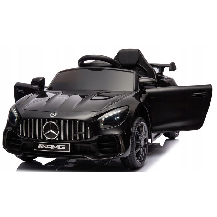 Дитячий електромобіль Mercedes AMG GTR зі шкіряним салоном, EVA