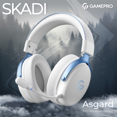 Бездротова ігрова гарнітура GamePro Asgard Skadi (HSW191WB)