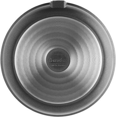Сковорода Berndes Vario Click з алюмінію, 24 см, знімний ручка, сумісна з індукцією та іншими плитами, без PFOA, з антипригарним покриттям, можна мити в посудомийній машині, можна використовувати в духовці.
