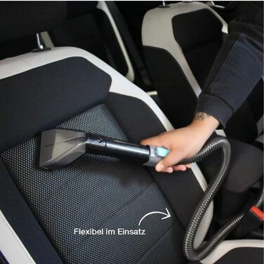 Вашорка для килимів та м'яких меблів - Fleckenreiniger 650W, 1.4L, сірий/блакитний