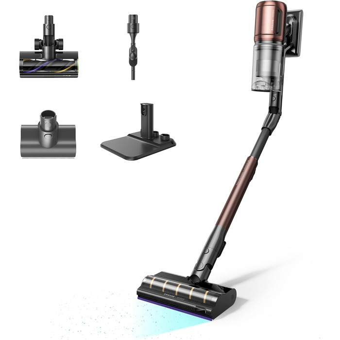 Dreame V30 Бездротовий пилосос для твердих підлог і килимів 24000PA, 90 хв, фільтр 99.99%, видалення шерсті тварин