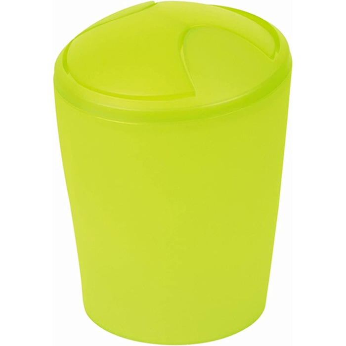 Косметичне відро Spirella Move відро для сміття з відкидною кришкою / Пластик / / (5 літрів, зелений)