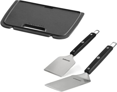 Rollwagen для газового гриля Wayne від BURNHARD®: міцна сталь, пластикові столи, комплект для Wayne 2-Brenner