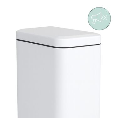 Відро для сміття Relaxdays 5 л з м'яким закриттям