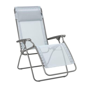 Крісло-шезлонг Lafuma Relaxsessel Zero Gravity R Clip - розкладне для тераси та саду, Batyline®, Франція (Himmelblau)