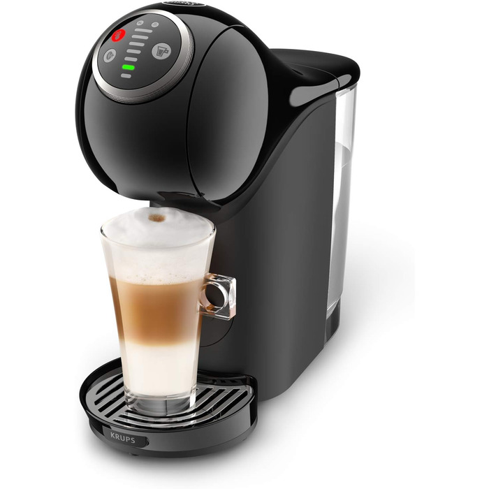 Кавомашина NESCAFÉ Dolce Gusto Krups Genio S PLUS KP3408, автоматична, для еспресо та капсул, чорна