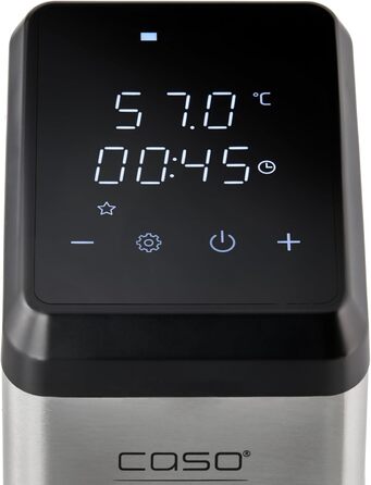 CASO SV400 Sous Vide Stick - Тест-переможець, для контейнерів до 20л, IPX7, компактний дизайн