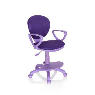 Дитячий стілець / дитячий письмовий стілець KID COLOUR тканина фіолетовий hjh OFFICE