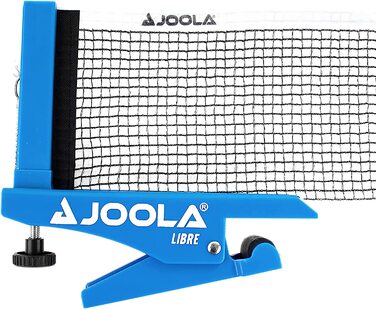 Сітка для настільного тенісу JOOLA LIBRE-Комплект для настільного тенісу для активного відпочинку-затискна техніка-регулюється по висоті за допомогою стопорного гвинта (комплект з набором для настільного тенісу Duo)