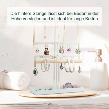 Підставка для прикрас Relaxdays з регульованою висотою, Т-подібної форми