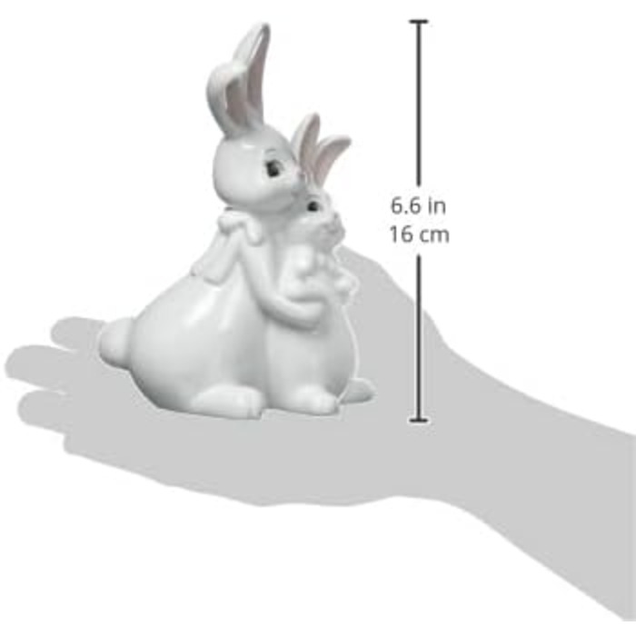 Великодній Великодній кролик Goebel, Порцеляна, Різнокольоровий, 10,5x8x16 см