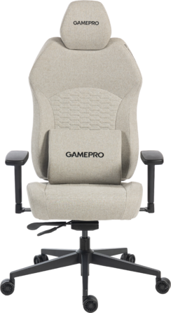 Крісло ігрове GamePro GC760LG Fabric Light Gray