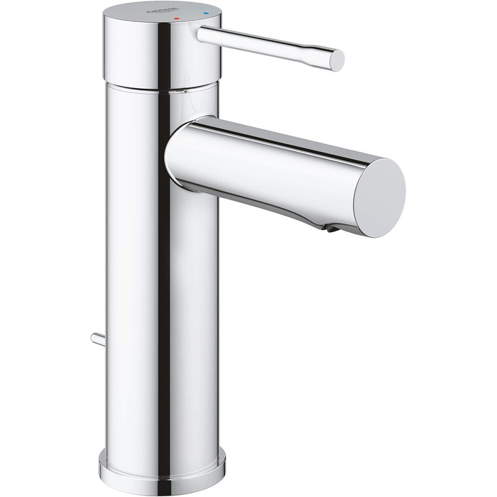 Змішувач для ванної кімнати GROHE Essence, водозберігаючий, хром, 17 см, з витяжною штангою