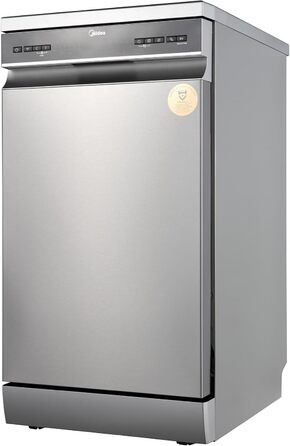 Посудомийна машина Midea SF 3.45N PRO: 9 комплектів, Wi-Fi, Inox, 45 см