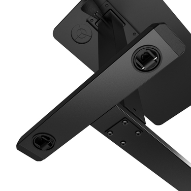 Офісний стіл з регулюванням висоти OfficePro ODM366B Black