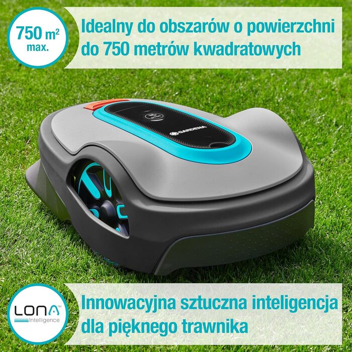 Робот-газонокосачка Gardena Sileno City 500 qm - Версія (750 м², PL, Smart)
