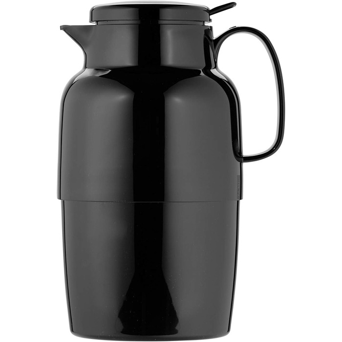 Термос Helios Mondo Push з нержавіючої сталі, 1,3 л, білий, з кнопкою відкривання