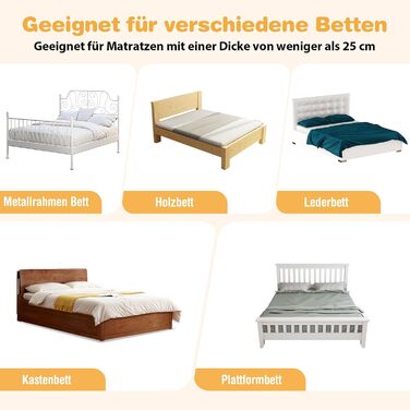 Бортик для ліжка COSTWAY складаний, захисний бар'єр для дитячого ліжка та ліжка для батьків 105x42 см (Сірий/Білий)