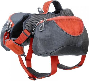 Рюкзак для собак кемпінг, світловідбиваючий собачий джгут сідельний мішок багатофункціональний дихаючий рюкзак для собак