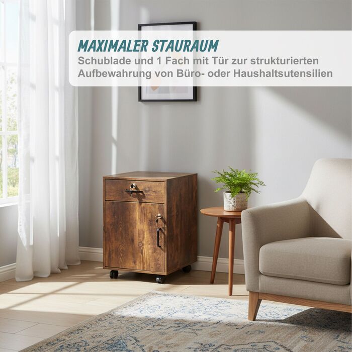 Замкнений роликовий контейнер Relaxdays