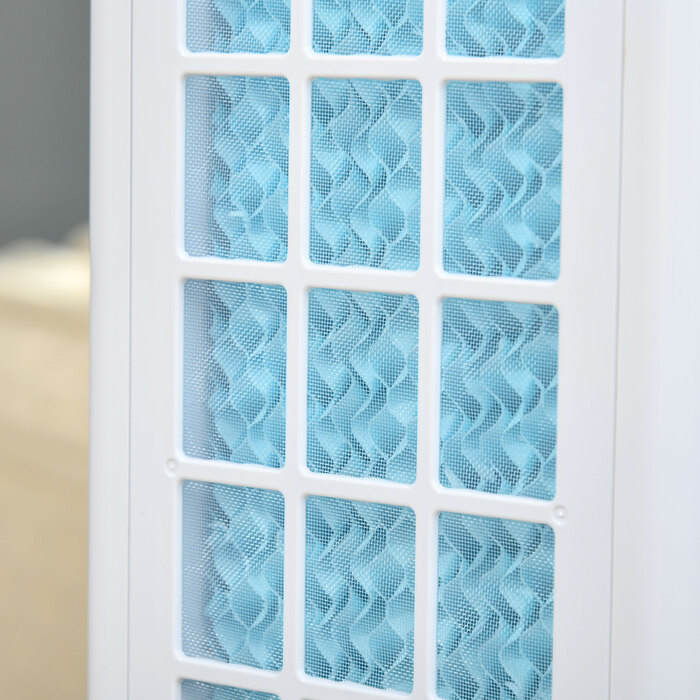 Колонний вентилятор з можливістю повороту на 52 градуси, тиха робота, 3 режими роботи та 3 швидкості