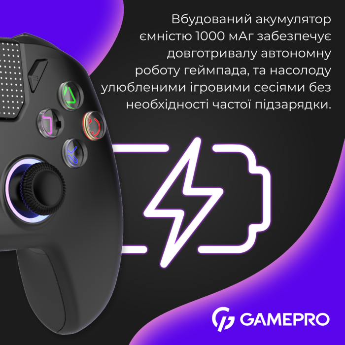 Бездротовий геймпад GamePro GPS20B
