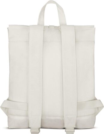 Рюкзак Johnny Urban Earpack Women - Mia - Тонка сумка з відділенням для ноутбука - виготовлена з переробленого ПЕТ - 7 л - Водовідштовхувальний - Чорний (Кремово-білий)