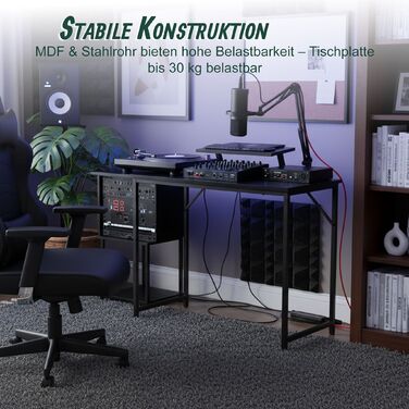 Стіл Relaxdays з підставкою для монітора