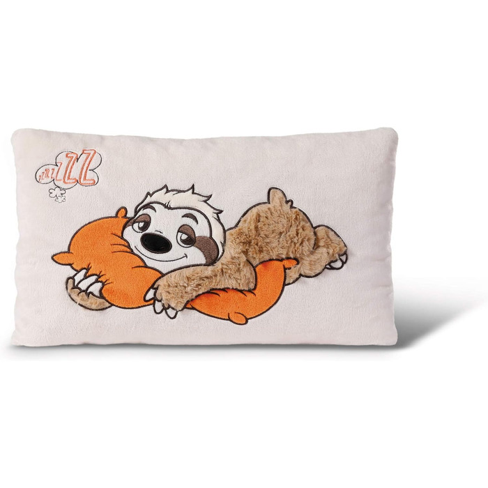 М'яка подушка-лінивець, бежева одинарна (60 символів), 43491 Cushion Sloth Wave Dave 43x25cm -