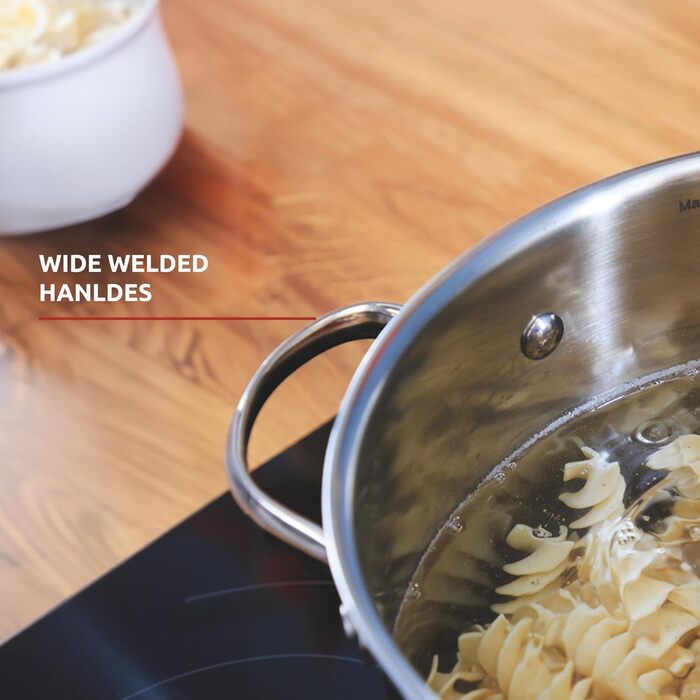 Набір каструль Lagostina Smart Set (9 шт.), нержавіюча сталь, сріблястий, 22 см