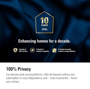 Датчик якості повітря Eve Raum: VOC, температура, вологість, HomeKit, Bluetooth, різьбова версія