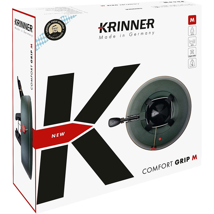 Підставка для ялинки Krinner Comfort M 36х10 см 3,5 л зелена