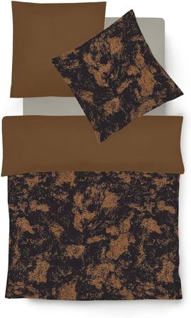 Постільна білизна fleuresse Black Premium Damask (484312) (латунь 0002, 1 х 80х80 1 х 135х200 см)