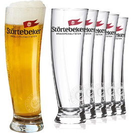 Келихи для пшеничного пива Strtebeker 0,5 л / 6 келихів для пшеничного пива Сіднейського дизайну / Келихи для білого пива 0,5 л / келихи Strtebeker al