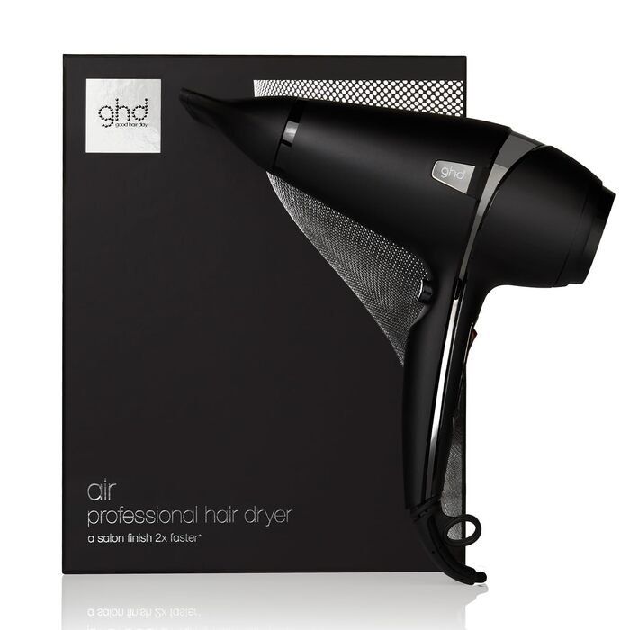 Фен GHD Air, професійний, потужний фен з іонною технологією, Black GHD Air 2.0