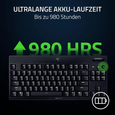 Механічна ігрова клавіатура Razer BlackWidow V4 TKL з Green Switch (QWERTZ DE, RGB Chroma, 6 макро-клавіші)