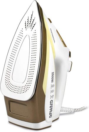 Праска з парою G3 Ferrari G40012: 2500 Вт, 300 мл, самоочищення, функція розпилення, нержавіюча підошва, 140 г/хв