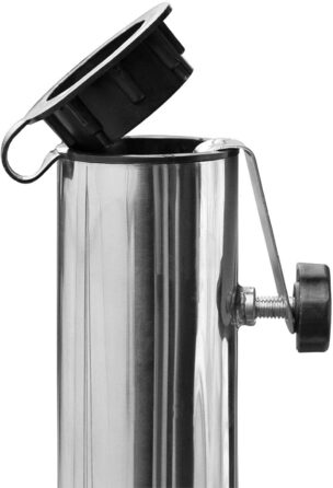 Підставка для парасольки Anndora Granit 25 кг, підставка для балкона, діаметр стієна до 48 мм (світло-сірий кут)